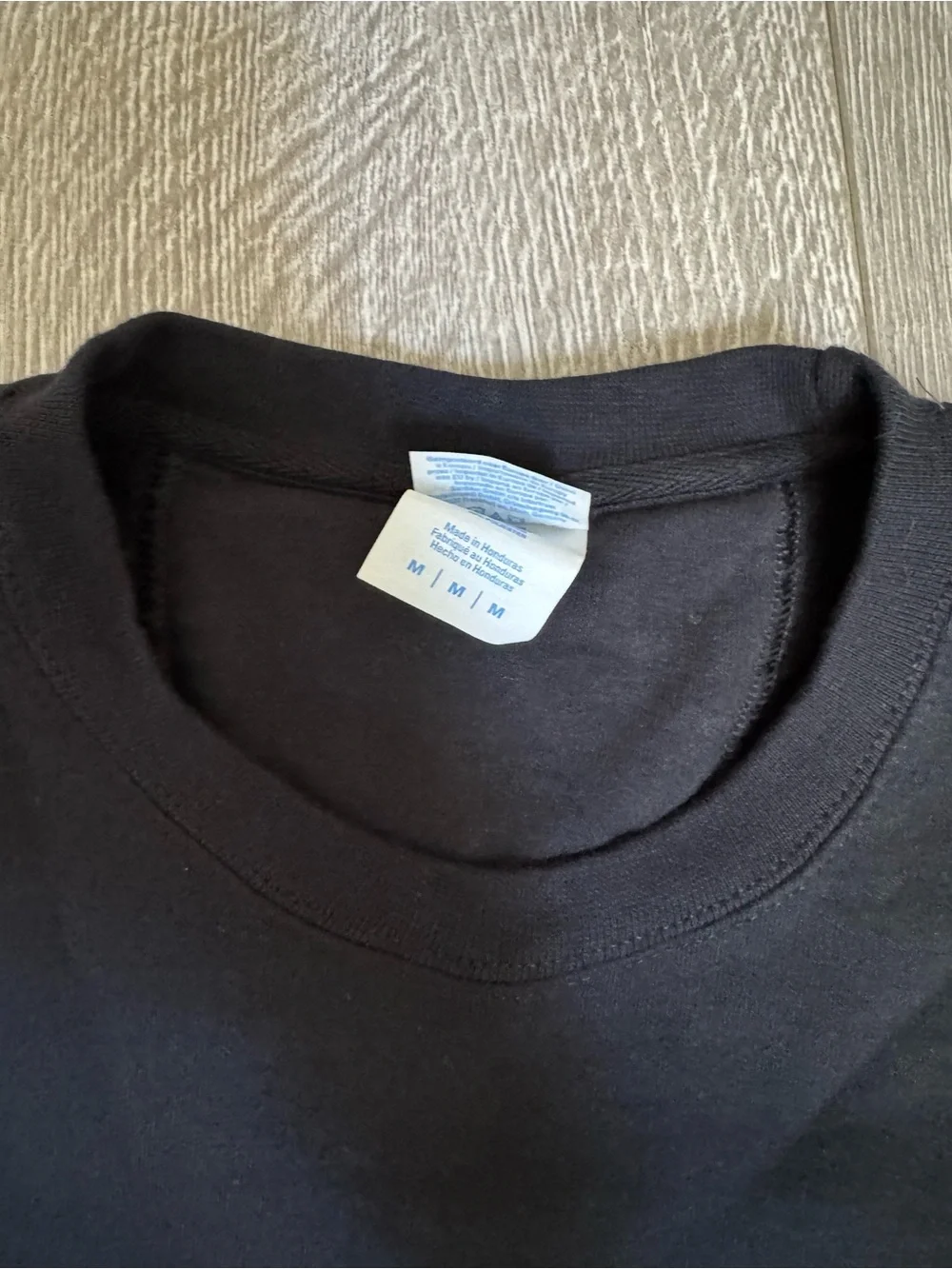 C'EST LA VIE Paris Men's Black‎ Crewneck Sweater Cozy Comfort Logo Classic